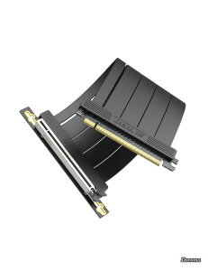 �y���������zPCIe 5.0 x16 ���C�U�[�P�[�u�� 20cm 90�x 128GB/s �������]�� RTX 50/40�ERX 9000/7000 �Ή� GPU�����}�E���g�u���P�b�g PCIe 4.0/3.0 ���ʌ݊� PCIe�����P�[�u�� ���C�g�A���O���R�l�N�^ - �u���b