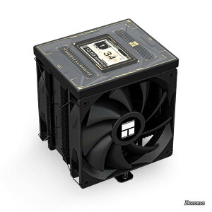 �y���������zBurst Assassin 120 Vision Black CPU Air Cooler�A1500RPM���x�̃f�X�N�g�b�vCPU�N�[���[�A320x240�𑜓x�p���[IPS LCD�X�N���[���A2.4�C���`�AIntel lga1851/1700/115X�AAM4 / AM5��PC��p