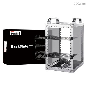 �y���������zDeskPi RackMate TT �~�j�T�[�o�[�L���r�l�b�g�i�~�jPC�A�l�b�g���[�N�A�T�[�o�[�A�I�[�f�B�I�A�r�f�I�@��p�j