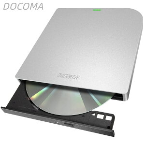 �y���������zUSB3.2(Gen1)/3.0 �O�t�� Mac �Ή� DVD/CD�h���C�u �o�X�p���[(���d�P�[�u���t��) ���^�|�[�^�u�� �������[�J�[ �V���o�[ DVSM-PMV8U3-SV/N