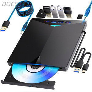 �y���������zblu-ray�v���C���[�Đ��ǂݏ�usb-a�� (type-c)BD/DVD/CD�v���[���[ �O�t���u���[���C �h���C�u �u���[���C�f�B�X�N�Ή�WIN7-11/MAC�Ή� blu-ray ���h���C�u�i���j