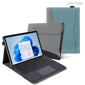 �y���������zSurface Pro 11/Surface Pro 10/Surface Pro 9�P�[�X �蒠�^ �y���z���_�[�t�� �J�[�h���[ �y�L�[�{�[�h�t�����[�\�z���J���ی�J�o�[ �T�[�t�F�X�v��9 Pro10 Pro11�J�o�[ �X�^���h�@�\�t�� 