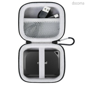 �y���������z�n�[�h�h���C�u�L�������O�P�[�X �p Crucial X9 Pro/Crucial X10 Pro �|�[�^�u��SSD USB-A�A�_�v�^ 1TB 2TB 4TB USB 3.2 �O�t���\���b�h�X�e�[�g�h���C�u �ϏՌ������X�g���[�W �g���x���o�b�O