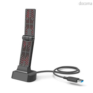 �y���������zUSB3.0 WiFi 6 �A�_�v�^�[�A����LAN �q�@�AAX1800 USB 3.0 WiFi �h���O�� for PC�A�f���A���o���h 5GHz�i1201Mbps�j+2.4GHz�i574Mbps�j�AMU-MIMO�A�r�[���t�H�[�~���O�AWPA3 �Í����A4x3dBi �A���e�i�A��
