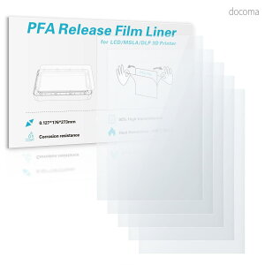 �y���������z4 Ultra PFA�����[�X���C�i�[�t�B����273x176mm Compatible with Elegoo Saturn 2/3/4/4 Ultra/4 Ultra 16K ����3D�v�����^�[�A0.127mm���A���������ߗ��������v�����g-5PCS
