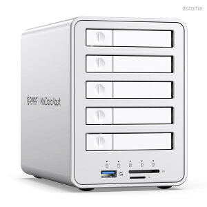 �y���������z�I�[���t���b�V�� SSD�P�[�X 5�� 8TB*5 RAID�P�[�X 10Gbps USB3.2 Gen2�ڑ� 7-9.5mm 2.5�C���`SSD/HDD�Ή� �f�C�W�[�t�F�C�X�@�\�t�� �A���~������ SSD �O�t���P�[�X USB3.2 10Gbps�|�[�g*2 SD/TF�J�[