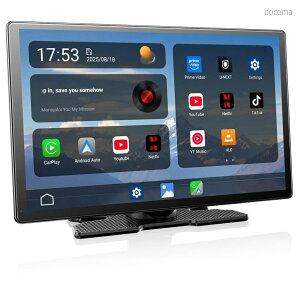 �y���������z9�C���`����carplay ���j�^�[ YouTube��Netflix�������\ ���C�����XCarPlay/Android Auto�Ή� ��ʕǎ��ƋN������DIY�\ �i�r ���y/�ʘb/��������iSiri/Google�jBluetooth/AUX/FM ��t���ȒP �Z