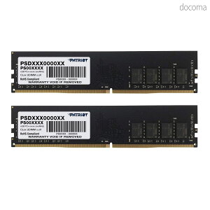 �y���������zMemory DDR4 3200MHz PC4-25600 16GB�L�b�g (2 x 8GB) �f�X�N�g�b�v�p������ PSD416G3200K