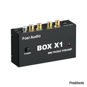 �y���������zAudio BOX X1 �t�H�m �v���A���v MM �|�[�^�u���w�b�h�t�H���A���v ���R���p�N�g�~�j�X�e���I Phono 3.5MM�w�b�h�t�H���ERCA�o�� �~���@�E���R�[�h�v���[���[ �^�[���e�[�u���p DC12V�d