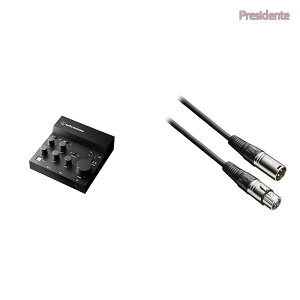 �y���������zAT-UMX3 �I�[�f�B�I�C���^�[�t�F�[�X & BX3/3.0 BK �L���m�� �}�C�N�P�[�u�� XLR �z�M�@��