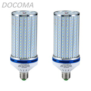 �y���������z�g�E�����R�V�^ 60W LED�d�� E26���� 6000LM 6000K 400-450W���M�d������ �����P�x �ȃG�l ������ �q�ɁE�[�ˁE���ԏ�E�ԌɁE�H��E�����K���[�W�ȂǂɑΉ�(�����F 60W) 2��