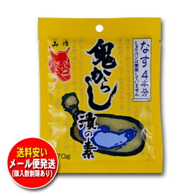 山清 鬼からし漬の素 （なす4本分） 70g 一度のご注文は10袋まで 他商品同梱不可 メール便専用
