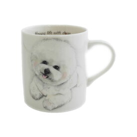 わんコレ　マグカップ　【S45】ビションフリーゼ犬雑貨　犬グッズ