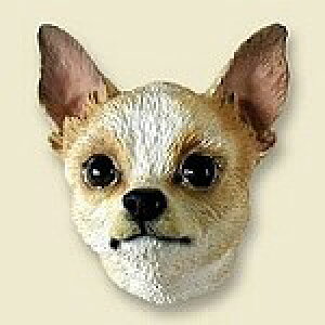 在庫限り コミカル・ドッグフィギュア ヘッド 【チワワ】輸入雑貨 犬雑貨 犬グッズ ボトル人形・アート材料