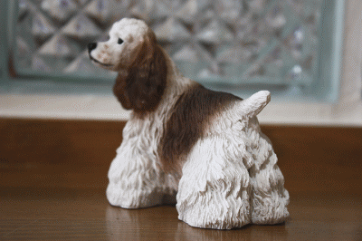 楽天市場】在庫限り フィギュア ドッグ 【コッカー・スパニエル
