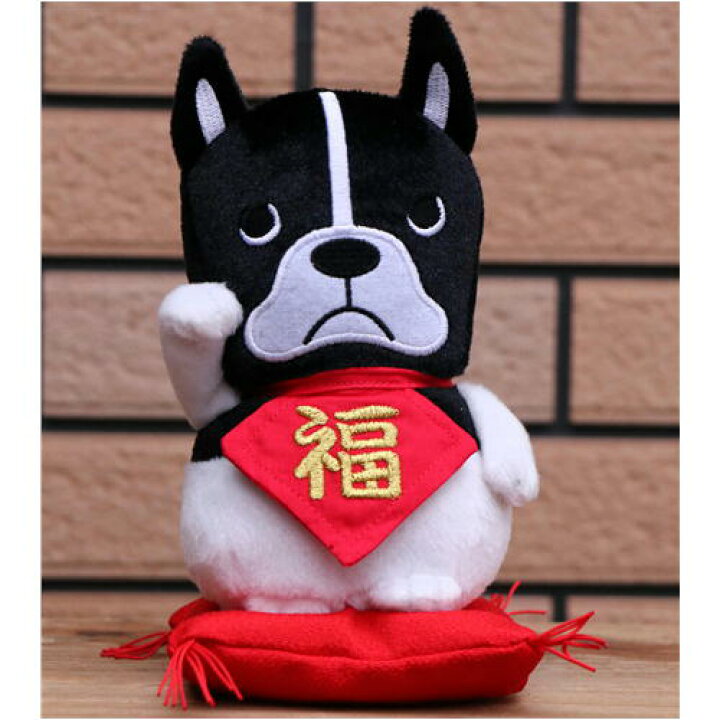 楽天市場 クッションs まねきブルトン 犬雑貨 犬グッズ フレンチブルドッグ フレブル 犬雑貨専門店 銀屋
