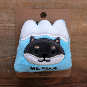 マグネット くろやなぎふじ【犬雑貨・犬グッズ・柴犬・黒柴・しばた・縁起もの】