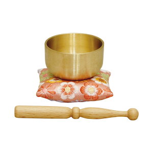 ミニおりんセット 犬・猫・花柄・小さなおりん・お盆・仏具・ペットメモリアル・手元供養・仏壇