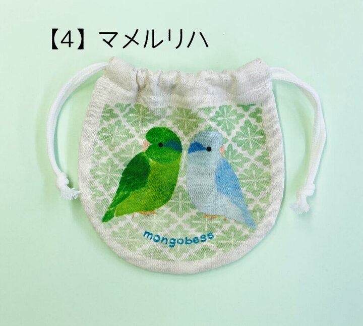 楽天市場】ミニ巾着 和柄ことりシリーズ 【鳥雑貨・ことりグッズ 