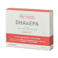 【METHODメソッド】高濃度DHA＆EPAケア 40カプセル（犬用・猫用）【メール便限定送料無料】シニアペット…