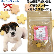★エントリーで抽選【最大10万ポイント贈呈】犬 おやつ 無添加 オーシーファーム 岡山県産平飼い卵と米粉…