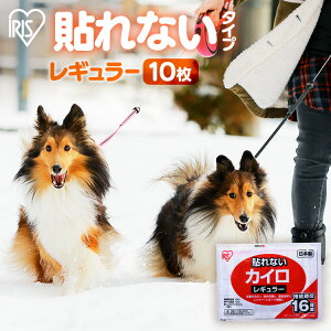 犬の散歩 冬 歩寒さ対策 カイロ 貼らない 貼らないカイロ レギュラー 10枚 使い捨て 16時間持続 貼れない 使い捨てカイロ あったかグッズ 温活 防寒 寒さ対策 冷え対策 通勤 通学 アウトドア
