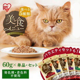 ＜バラエティセット1,000円ぽっきり！＞毛玉 腎臓 健康サポート キャットフード 猫 フード ウェット 腎臓 心臓 毛玉 腸 パウチ 猫 ご飯 トッピング おやつ 美食メニュー アイリスオーヤマ P-60 栄養補完食 栄養補助食 一般食 【メール便】 [2603SX]