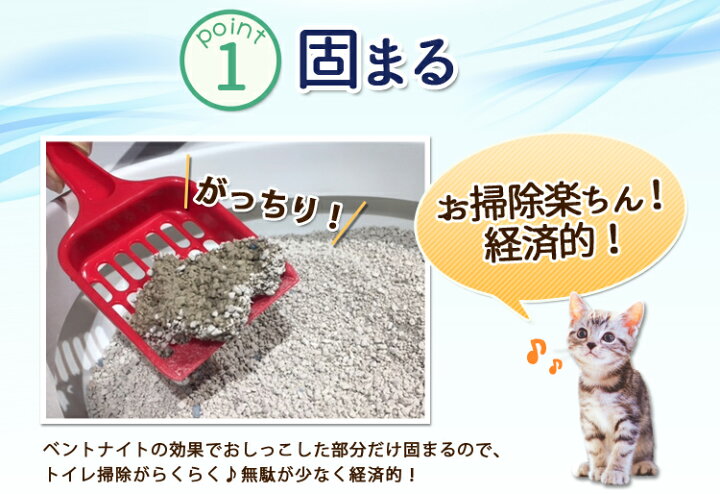 楽天市場】猫砂 ベントナイト クリーン＆フレッシュ Ag+ 7L KFAG-70 7 
