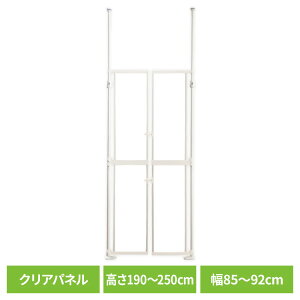 【最大400円クーポン★ワンにゃんデイ】\新色発売/猫 ゲート ペットゲート 飛び出し防止 ハイタイプキッチン 組み立て簡単 両開き 玄関 廊下 190cm ダブルロック 工具不要 猫用 脱走防止 柵
