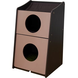 【SALE★10％OFF】ペットベッド 猫トイレ 隠す インテリア ネコレストHi ネコトイレ キャットハウス ねこ ネコ 猫 ペット 多頭飼い ボンビアルコン ブラウン・ナチュラル [2606SE]
