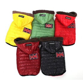 ベスト ダウンジャケット ファー パーカー ボア フード ジャンパー ノースリーブ 袖なし ベーシック 秋 冬 トレーナー チワワ ダックス トイプードル ドッグウェア 犬服 犬　服 メール便 送料無料