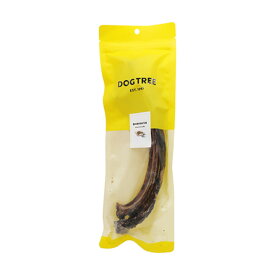 【抽選で最大100%ポイントバック！】 [ 正規品 ] ドッグツリー 鹿の肉付あばら骨 ロング袋 約80g [ ドッグ・ツリー 国産 無添加 安心 安全 犬 おやつ 犬のおやつ ジビエ 大型犬 鹿肉 ]