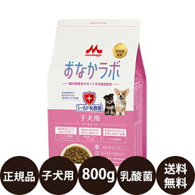 [ 正規品 送料無料 ] スーパーゴールド おなかラボ 子犬用 800g [ 森乳サンワールド ドライフード ドッグフード 犬 子犬 シールド乳酸菌 獣医師監修 無添加 グルテンフリー 平粒 チキンプラス ]