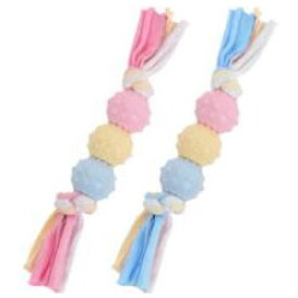 【抽選で最大100%ポイントバック！】 プラッツ パピーズチョイス ミルキーティーザー トリプルボール ピンク