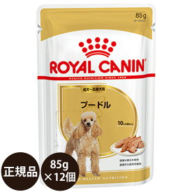 【賞味期限:2027/10/31】[ 正規品 送料無料 ] ロイヤルカナン プードル ウェット 成犬〜高齢犬用 85g×12 [ ロイヤルかなん ブリード ヘルス ニュートリション ウェット 犬 犬用 成犬 高齢犬 シニア ウェットフード 10ヵ月齢以上 ]