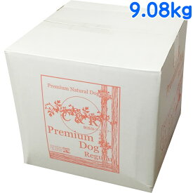 【賞味期限:2027/2/15】[ 正規品 送料無料 ] C＆R プレミアムドッグ 普通粒 9.08kg [ LINNA商会 シーアンドアール SGJプロダクツ 中粒 大型犬 成犬 シニア 高齢犬 ドッグフード 20ポンド 20lb ラム 無添加 ]