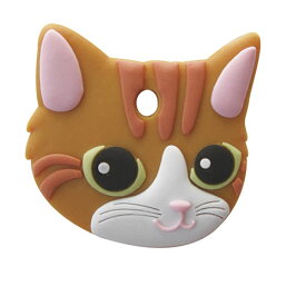 ワールド商事 ペットキーカバー 猫 茶トラ白 【メール便配送可能】