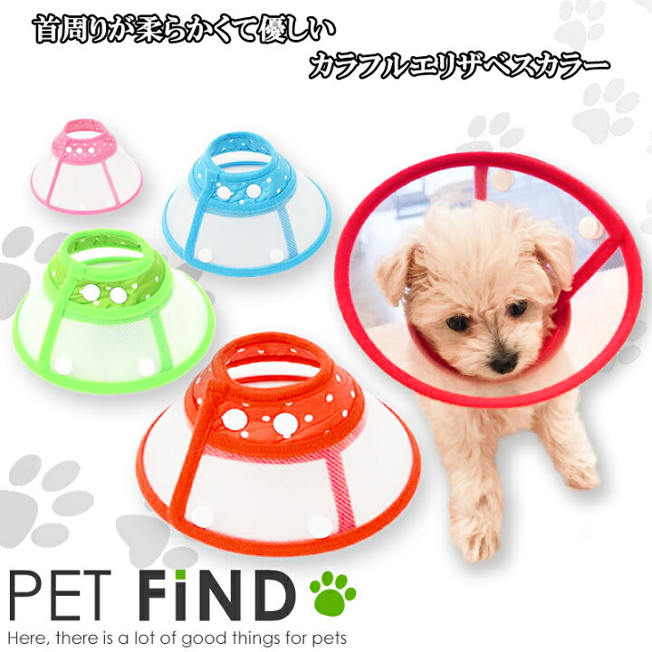楽天市場】エリザベスカラー PETFiND エリカラ 犬 猫 用 カラフルエリザベスカラー 手術、怪我、術後の傷口保護 4カラー 4サイズ : 犬服の専門店 PET FiND 楽天市場】エリザベスカラー PETFiND エリカラ 犬 猫 用 カラフルエリザベスカラー 手術、怪我、術後の傷口保護 4カラー 4サイズ : 犬服の専門店 PET FiND