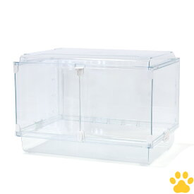 【0】 GEX　Harmony　小動物用飼育ケージ　グラスハーモニー　マルチ600N小動物　ハムスター　モルモット　ハリネズミ　オシャレ　かわいい　シンプル　クリア　透明　マルチ　600　N　ケージ　ハーモニー　ハビんぐ　ジェックス