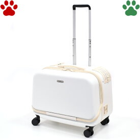 【0】 GEX　OSOTO　コロフィー　L　ミルク15kg以下　犬用　猫用　キャスター付き　軽量　キャリーケース　キャリーバッグ　ドライブボックス　シートベルト　オシャレ　かわいい　お出かけ　ホワイト　白　OSOTOキャリー　オソトキャリー　corofeel　ジェックス