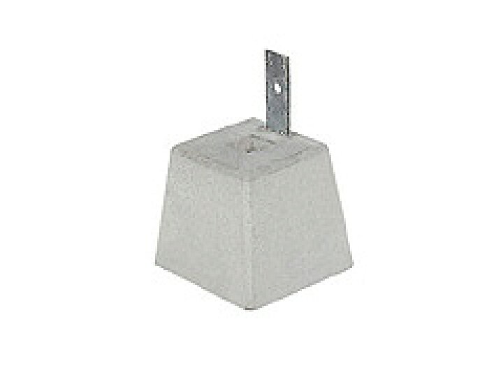 楽天市場】羽子板付沓石・小 150型【送料別/2】［工事 作業 DIY 基礎 