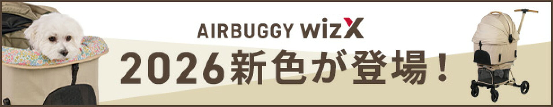 エアバギーウィズエックス新色
