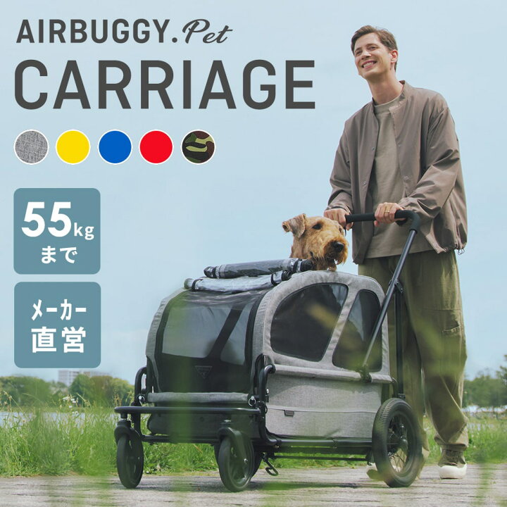 楽天市場】【エアバギー公式】 AIRBUGGY キャリッジ 台車・ルーフ 2点  