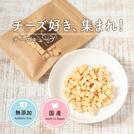 犬 おやつ チーズ | チーズキューブ 40g | 犬 おやつ 無添加 チーズキューブ 国産 高タンパク ナチュラル トリーツ 小型犬 中型犬 大型犬 ごほうび トレーニング用 高嗜好性 安心 安全 チーズ 犬用