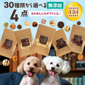 犬 おやつ 無添加 国産 | 30種から選べる4種類食べくらべセット | 詰め合わせ お試し さつまいも 馬肉 魚 ふりかけ ボーロ チーズ 鹿肉 クッキー ラッピング ギフト ささみ 無添加おやつ 犬用 老犬 チップ ジャーキー