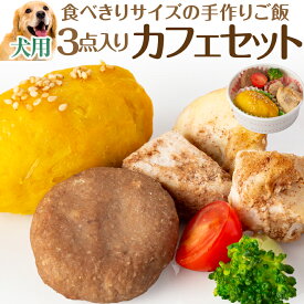 犬・手作りご飯(犬用 カフェセット)無添加 国産【冷凍】