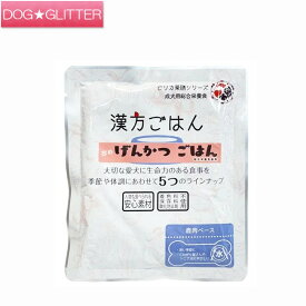 漢方ごはん改めげんかつごはん レトルトタイプ 水(鹿肉ベース) 80gドッグフード ウェットフード 無添加 国産 げんかつごはん