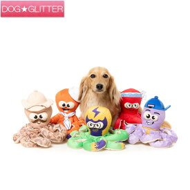 ファズヤード トイ オクトポスシリーズ犬用 おもちゃ タコヤキ セーラー スクイグルス サー デイビットオクトボロー ヒップホップタパス オクトザアウトレイジャス ドッグトイ ぬいぐるみ スクイーカー 鳴り笛 FuzzYard