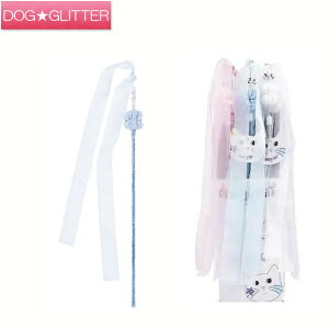 エムペッツ MOONCAT Wand NEBULA PUFF BOX 12本入り猫用おもちゃ キャットトイ 羽根&リボン付きおもちゃ キラキラ鈴入り ねこじゃらし M-PETS