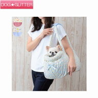 タッス フラワーチェックキャリーバッグ犬用 猫用 ペット用 バッグ 散歩バッグ ショルダーバッグ tassu …